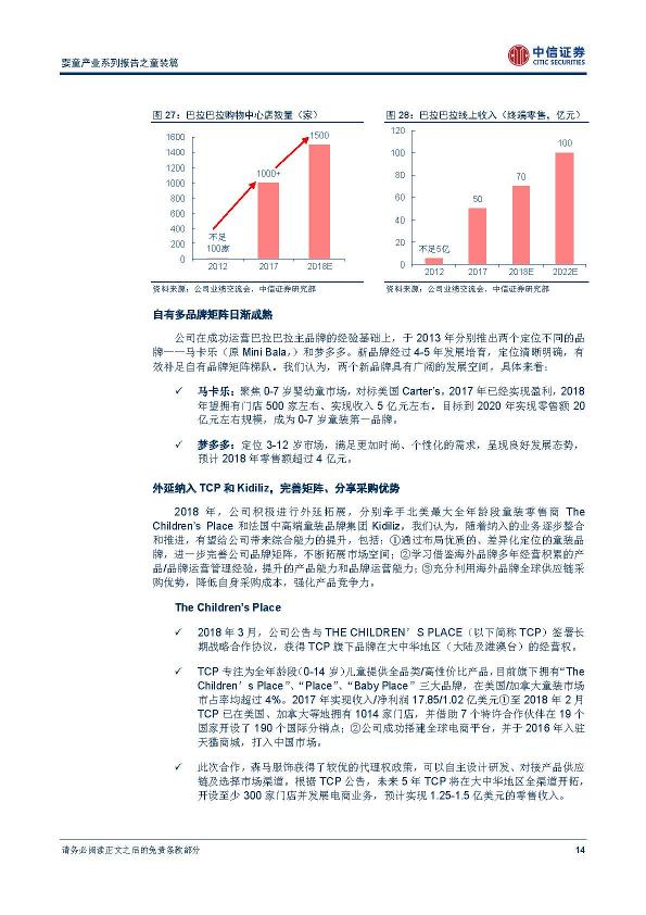 纺织服装行业婴童产业系列报告之童装篇：增长提速;竞争升级，龙头崛起分天下-undefined