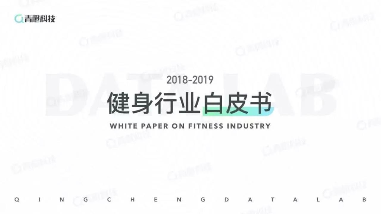 青橙科技：2018-2019健身行业白皮书-undefined