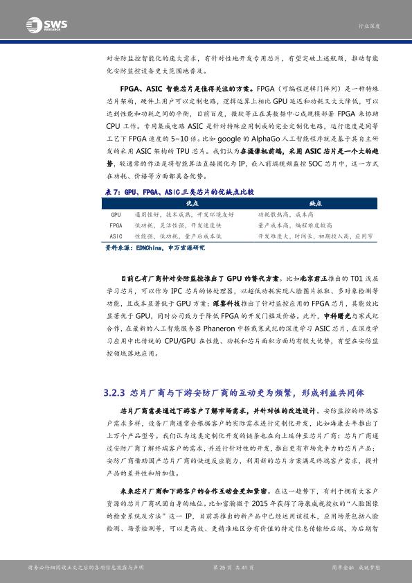 智能硬件行业研究报告：安防产业链深度解析报告之一：芯片：安防智能化-undefined