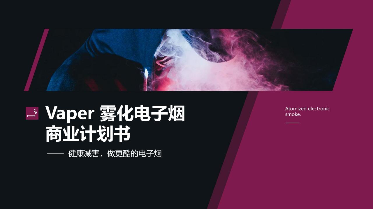 雾化电子烟商业计划书-undefined